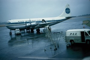 Connecting airlines to Alaska - late '50s