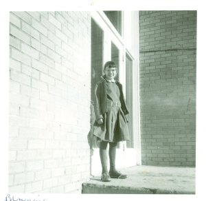 10 years old at the Napi Elementary School in Montana